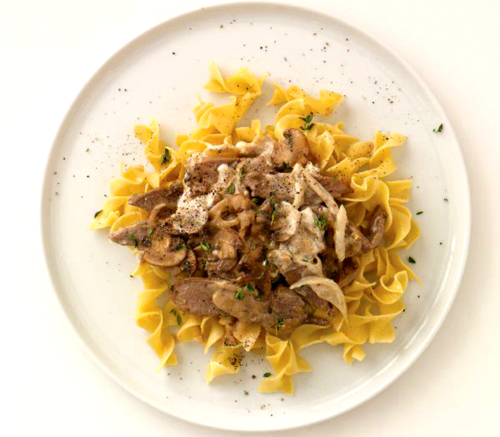 Quick Beef Stroganoff